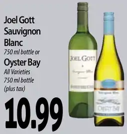 Hollywood Market Joel Gott Sauvignon Blanc or Oyster Bay All Varieties offer