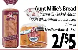 Hollywood Market Aunt Millie's Bread offer