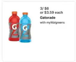 Walgreens Gatorade offer