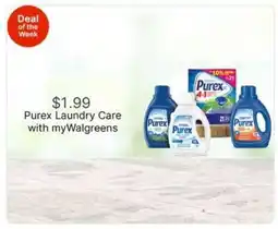 Walgreens Purex Laundry Care offer