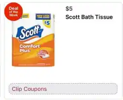 Walgreens Scott Bath Tissue offer