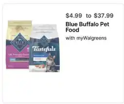 Walgreens Blue Buffalo Pet Food offer