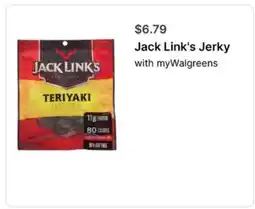 Walgreens Jack Link's Jerky offer