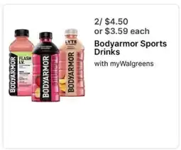 Walgreens BODYARMOR Sports Drinks offer