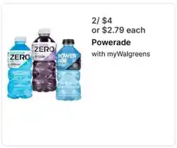 Walgreens Powerade offer