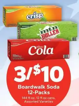 Save a Lot Boardwalk Soda 12-Packs offer