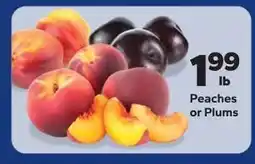 Save a Lot Peaches or Plums offer