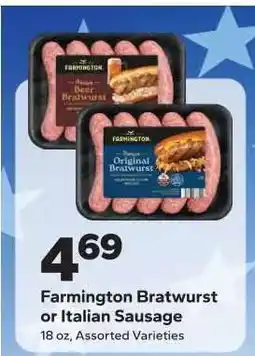 Save a Lot Farmington Bratwurst or Italian Sausage offer