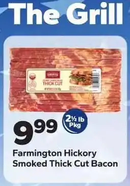 Save a Lot Farmington Hickory Smoked Thick Cut Bacon offer