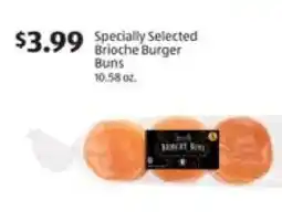 Aldi Specially Selected Brioche Burger Buns offer