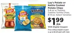 Pick'n Save Lay's Potato or Kettle Cooked Potato Chips offer