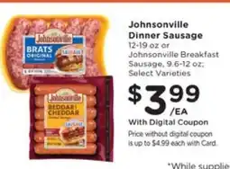 Pick'n Save Johnsonville Dinner Sausage offer