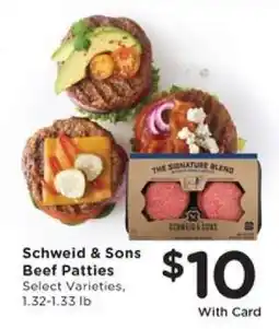 Pick'n Save Schweid & Sons Beef Patties offer