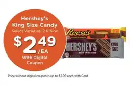 Pick'n Save Hershey's King Size Candy offer