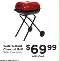 Pick'n Save Walk-A-Bout Charcoal Grill offer