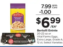 Pick'n Save Bertolli Entrée offer