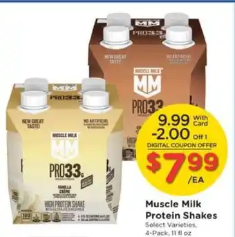 Pick'n Save Muscle Milk Protein Shakes offer