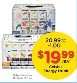 Pick'n Save Celsius Energy Drink offer