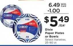 Pick'n Save Dixie Paper Plates or Bowls offer