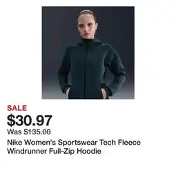 Dick's Sporting Goods Nike Women's Sportswear Tech Fleece Windrunner Full-Zip Hoodie offer