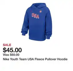 Dick's Sporting Goods Nike Youth Team USA Fleece Pullover Hoodie offer