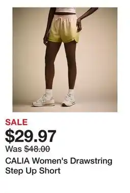 Dick's Sporting Goods CALIA Women's Drawstring Step Up Short offer