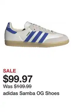 Dick's Sporting Goods adidas Samba OG Shoes offer