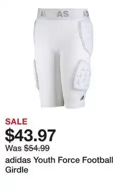 Dick's Sporting Goods adidas Youth Force Football Girdle offer