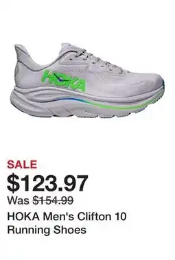 Dick's Sporting Goods HOKA Men's Clifton 10 Running Shoes offer