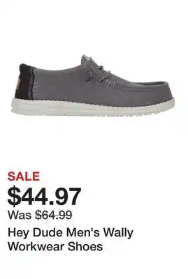 Dick's Sporting Goods Hey Dude Men's Wally Workwear Shoes offer