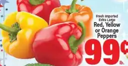 Angelo Caputo's Fresh Market Red, Yellow or Orange Peppers offer