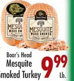 Garden Fresh Market Boar's Head Mesquite Smoked Turkey offer