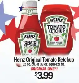 Angelo Caputo's Fresh Market Heinz Original Tomato Ketchup offer