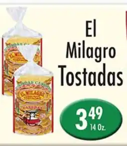 Garden Fresh Market El Milagro Tostadas offer