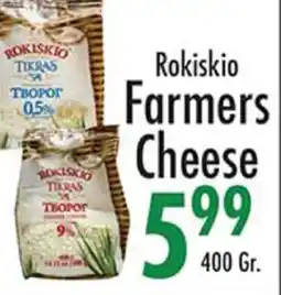 Garden Fresh Market Rokiskio Farmers Cheese offer
