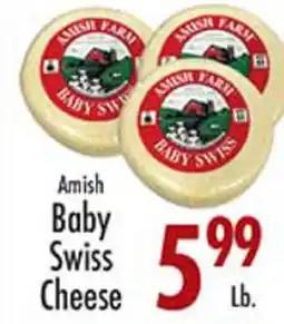 Garden Fresh Market Amish Baby Swiss Cheese offer
