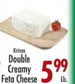 Garden Fresh Market Krinos Double Creamy Feta Cheese offer