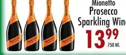 Garden Fresh Market Mionetto Prosecco Sparkling Wine offer