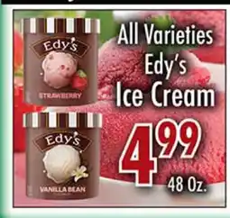 Garden Fresh Market All Varieties Edy's Ice Cream offer