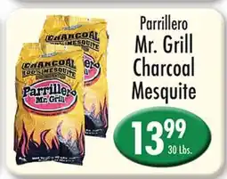 Garden Fresh Market Parrillero Mr. Grill Charcoal Mesquite offer