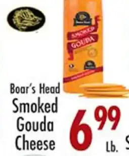 Garden Fresh Market Boar's Head Smoked Gouda Cheese offer