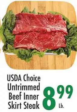 Garden Fresh Market USDA Choice Untrimmed Beef Inner Skirt Steak offer