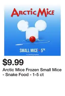 Petsmart Arctic Mice Frozen Small Mice - Snake Food - 1-5 ct offer