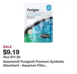 Petsmart Seachem Purigen Premium Synthetic Absorbent - Aquarium Filter Media for Fish Tanks offer