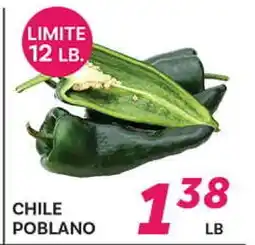 El Paso Grande CHILE POBLANO offer