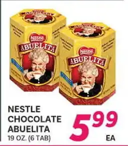 El Paso Grande NESTLE CHOCOLATE ABUELITA offer