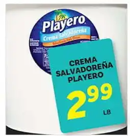 El Paso Grande CREMA SALVADOREÑA PLAYERO offer