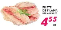 El Paso Grande FILETE DE TILAPIA offer