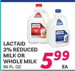 El Paso Grande LACTAID 2% REDUCED MILK OR WHOLE MILK offer