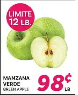 El Paso Grande MANZANA VERDE offer